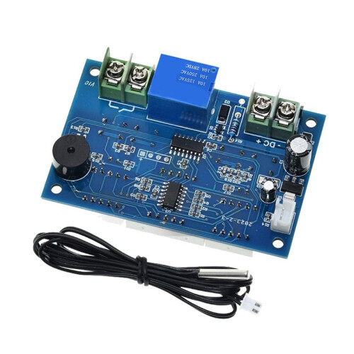 W1401 Digital Thermostat Temperature Controller with Sensor Waterproof Probe LED Display for Circuit Control 1