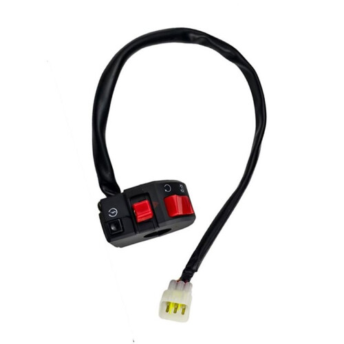 Motorcycle Accessories  Right Side  with Dual Flash ZKG  Combination  Handle 2