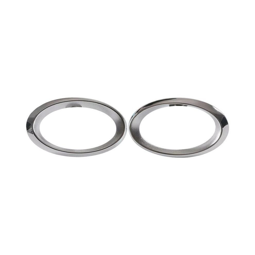 Front Bumper Fog Cover Chrome For - S211 W211 E-Class W211 Fog Lamp Bezel 2118850974 2118851074 Light 4713606059452