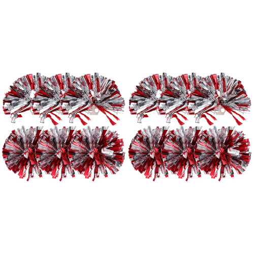 12Pièces Pompons Éclatants Pour Équipes De Cheerleading] 1