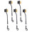 10Pièces Nettoyage Clubs Golf Multi Couleur 1