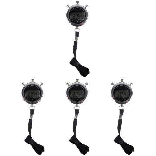 4Pièces Chronographes Numériques À Grands Boutons Multi Usage Sport 1