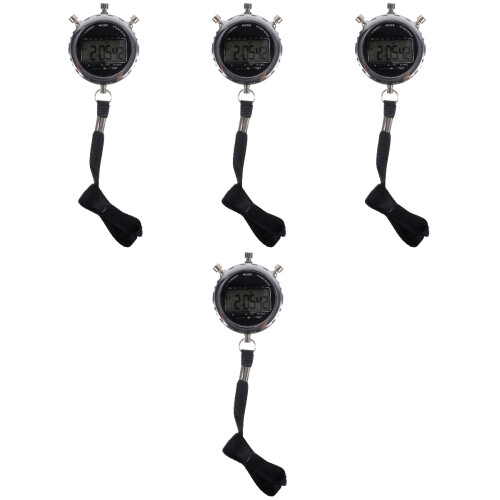 4Pièces Chronographes Numériques À Grands Boutons Multi Usage Sport 2