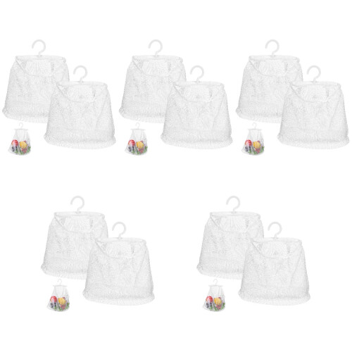10Pièces Net De Rangement Transparent Pour 2