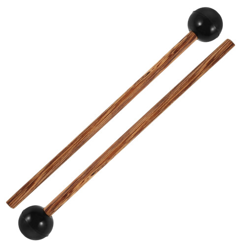 10Pièces Mallets Bois Durables Pour Batterie Mains Percussion Variées