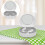 3Pcs Compact White Brace Retainer Box Durable Mouth Guard Container 11