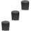 3Pièces Protection Pour Heavy Bag Boxe Extérieur Noir 7