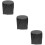 3Pièces Protection Pour Heavy Bag Boxe Extérieur Noir 11