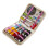 2Sets Portable Sewing Storage Box Assorted Color Cotton Metal Plastic 10