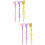 6Pièces Baguettes Magiques Multicolores Pour 7