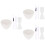 3Ensembles Bols Mélange Silicone Accessoires DIY Masques 6