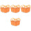 20Pièces Mini Seaux Orange Pour Décoration Jouets 3
