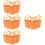 20Pièces Mini Seaux Orange Pour Décoration Jouets 7