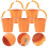 20Pièces Mini Seaux Orange Pour Décoration Jouets 10