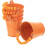 20Pièces Mini Seaux Orange Pour Décoration Jouets 11