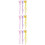 9Pièces Baguettes Multicolores Pour Déguisement 8