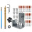 1Ensemble Guide De Trou Incliné Acier Rapide Pour Bricolage 7
