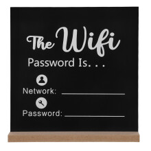 4St Zwart WiFi Bord Met Basis Voor Thuis En Kantoor