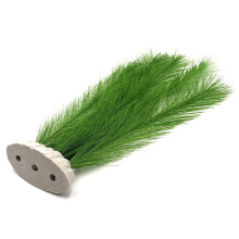 6St Vis Aquarium Decoratie Kunstgras Duurzaam Groen Water Ornament