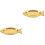 2Pièces Assiette Poisson Acier 3