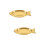 2Pièces Assiette Poisson Acier 7