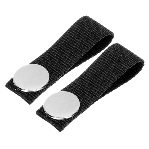 4Pièces Sangles Remplacement Casque Hockey Noir Réglables Polyester