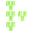 12Ensembles 16 Caches Ports USB C Vert Silicone Protection 10