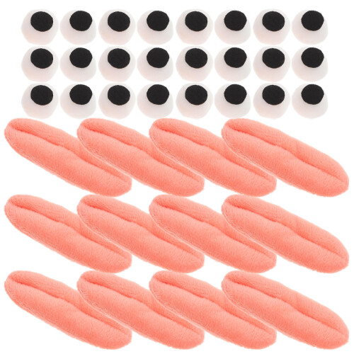 5Sets Runde Bastelaugen Für Plüschtiere Mit Realistischer Bunt 1