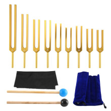 Set Diapason - 9 Diapason per Chakra Curativo, Terapia del Suono, Mantenimento di Corpo, Mente e Spirito nel Perfetta Armonia - Oro
