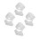 8Pcs Compact Clear Plastic Pool Ball Position Markers for Cue Accuracy 5