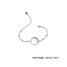 20Stk DIY Schmuck Armband Set Silber Anhänger Handdeko