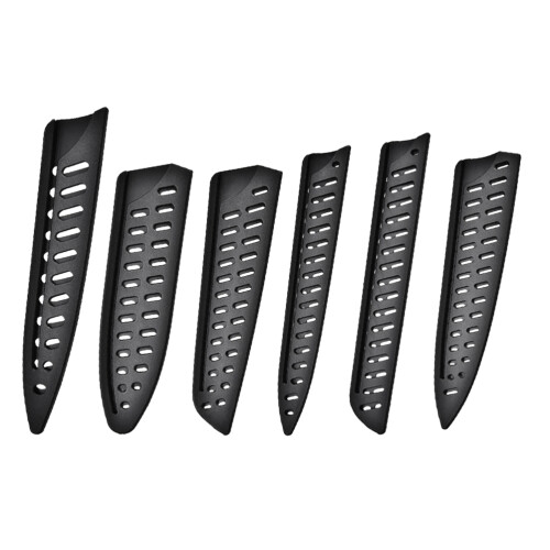 12Pièces Garde-Cutter Noir Simple Accessoire Cuisine