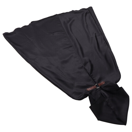 2St Zwarte Cape Met Polyester Vampier Mantel