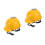 2Pcs Cooling Construction Safety Yellow Hard Hat with USB Fan 7