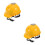 2Pcs Cooling Construction Safety Yellow Hard Hat with USB Fan 8