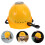 2Pcs Cooling Construction Safety Yellow Hard Hat with USB Fan 11