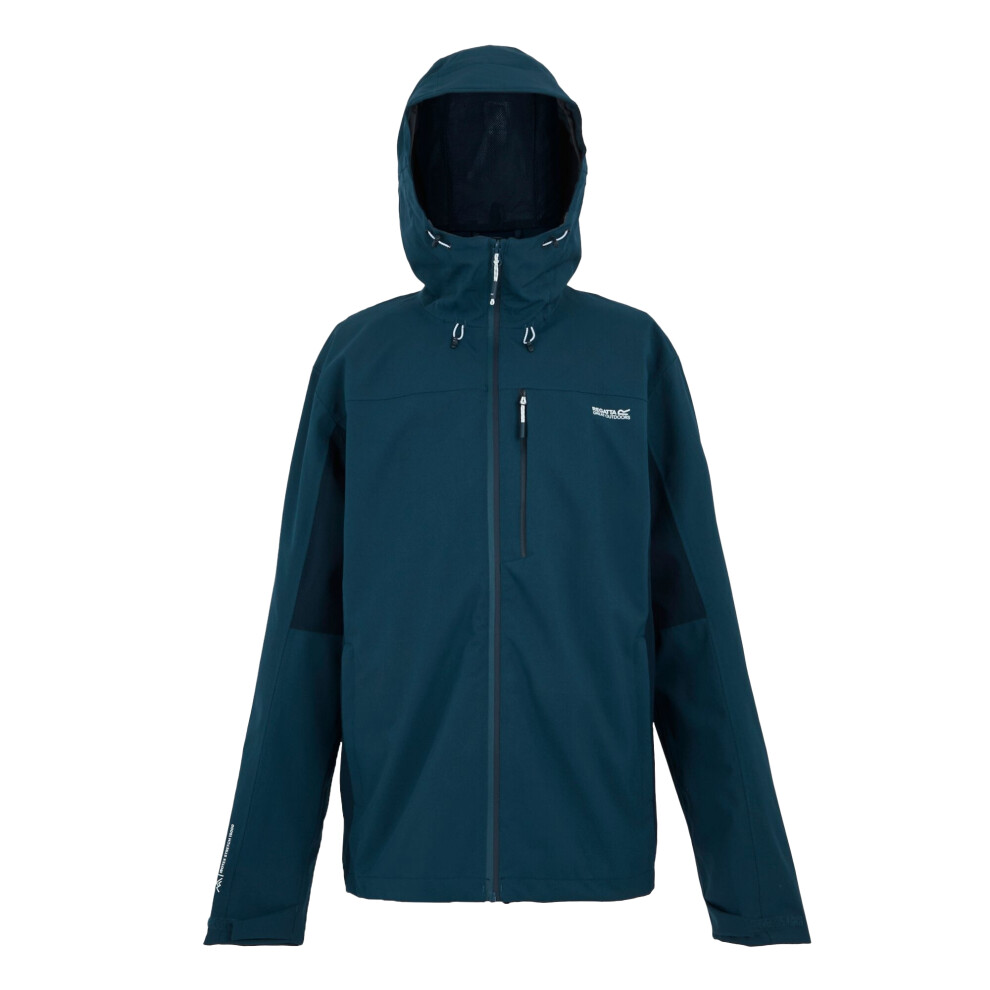 Regatta (L, Moonlight Denim) Mens Birchdale Ii Waterproof Jacket Multicoloured