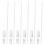 12Pcs Clear Tilt Rod Replacement with Hook for Vertical Window Blinds 3