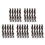 25Stk Langes Braunes Welliges Clip in Haar Extensions 2