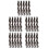 25Stk Langes Braunes Welliges Clip in Haar Extensions 4