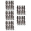 25Stk Langes Braunes Welliges Clip in Haar Extensions 6