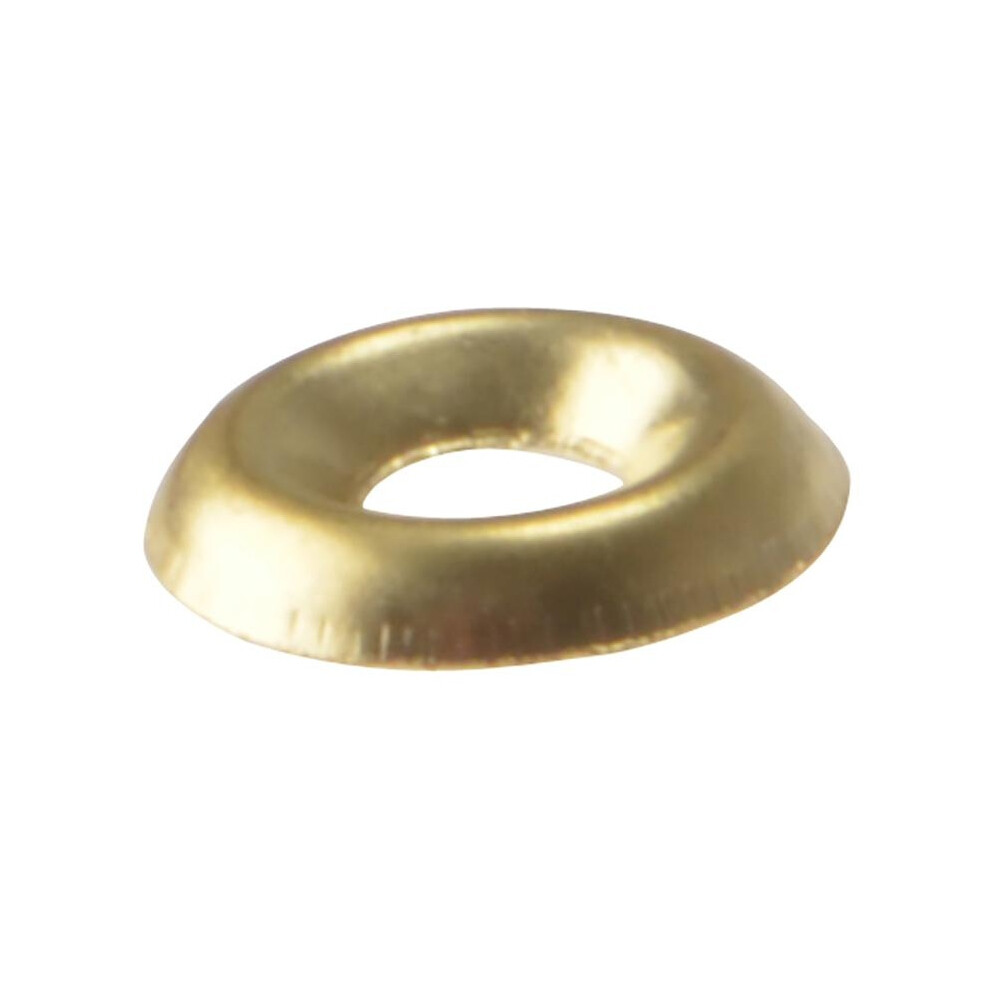 Forgefix Screw Cup Washers, Polished Brass