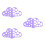 3Pcs Violet Silicone Nipple Measuring Tool for Flanges Accurate & Safe 4