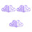 3Pcs Violet Silicone Nipple Measuring Tool for Flanges Accurate & Safe 7