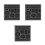 3Stk Graphit Gussform Metallgießform Labor Schwarz Langlebig Effizient 9