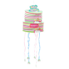 2Pièces Piñata Suspendue Décorative Matériau Papier