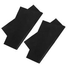 6Pièces Tapis Sol Isolation Électrique Caoutchouc Noir