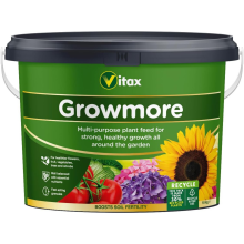 Vitax Growmore 10kg Tub - Professional All-Purpose Garden Fertilizer