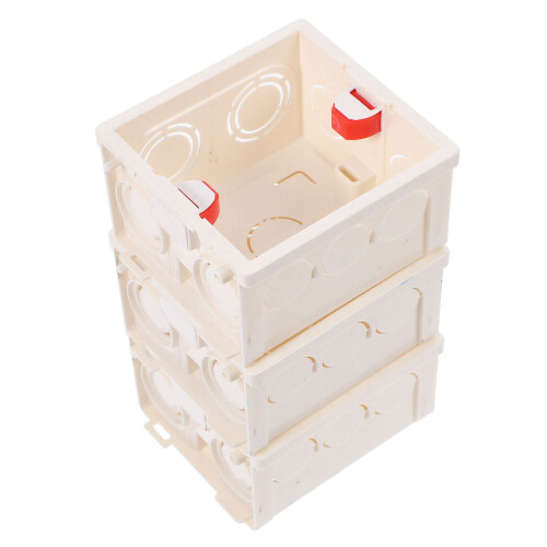 15Pcs Waterproof PVC Electrical Junction Boxes for Outlet Installation 1