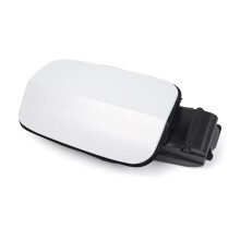 Fuel Gas Tank Filler Door Cap for Audi A3 2013-2018 White 28.5x15x7cm